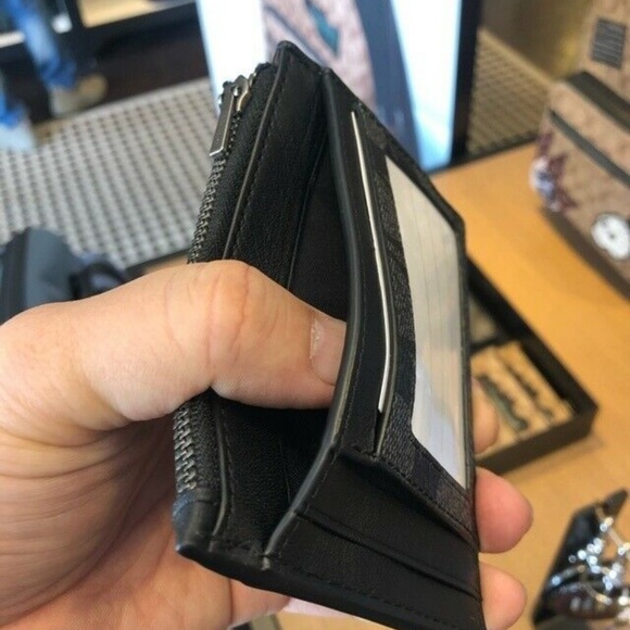 Coach Bags Coach Mens Multiway Zip Card Case In Signature Poshmark